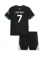 Liverpool Luis Diaz #7 Vieraspaita Lasten 2024-25 Lyhythihainen (+ shortsit)